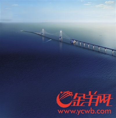 深中通道将建全球最高海中大桥 预计年底主体隧道开工