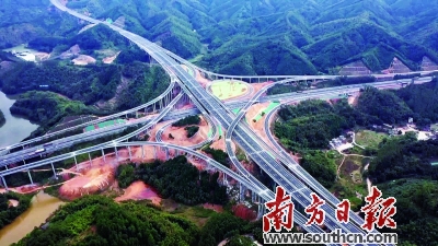 广连高速公路部分路段建成通车途经英德6个镇