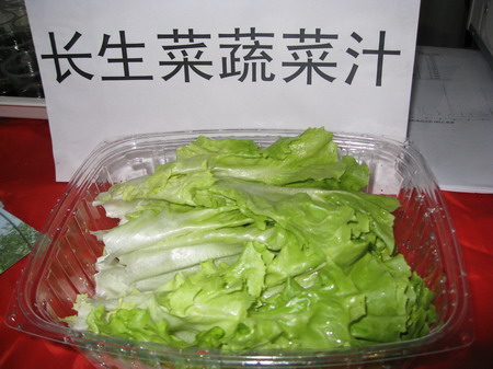 长生菜蔬菜汁